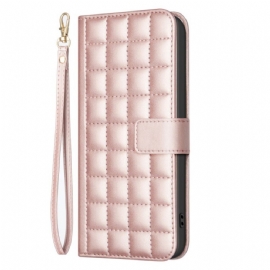 Kožený Kryt Xiaomi Redmi Note 14 Pro 4g Prémiové Prošívání