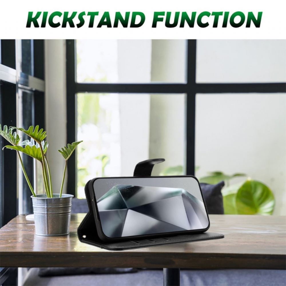 Kožený Kryt Xiaomi Redmi Note 14 Pro 4g S Design S Popruhem