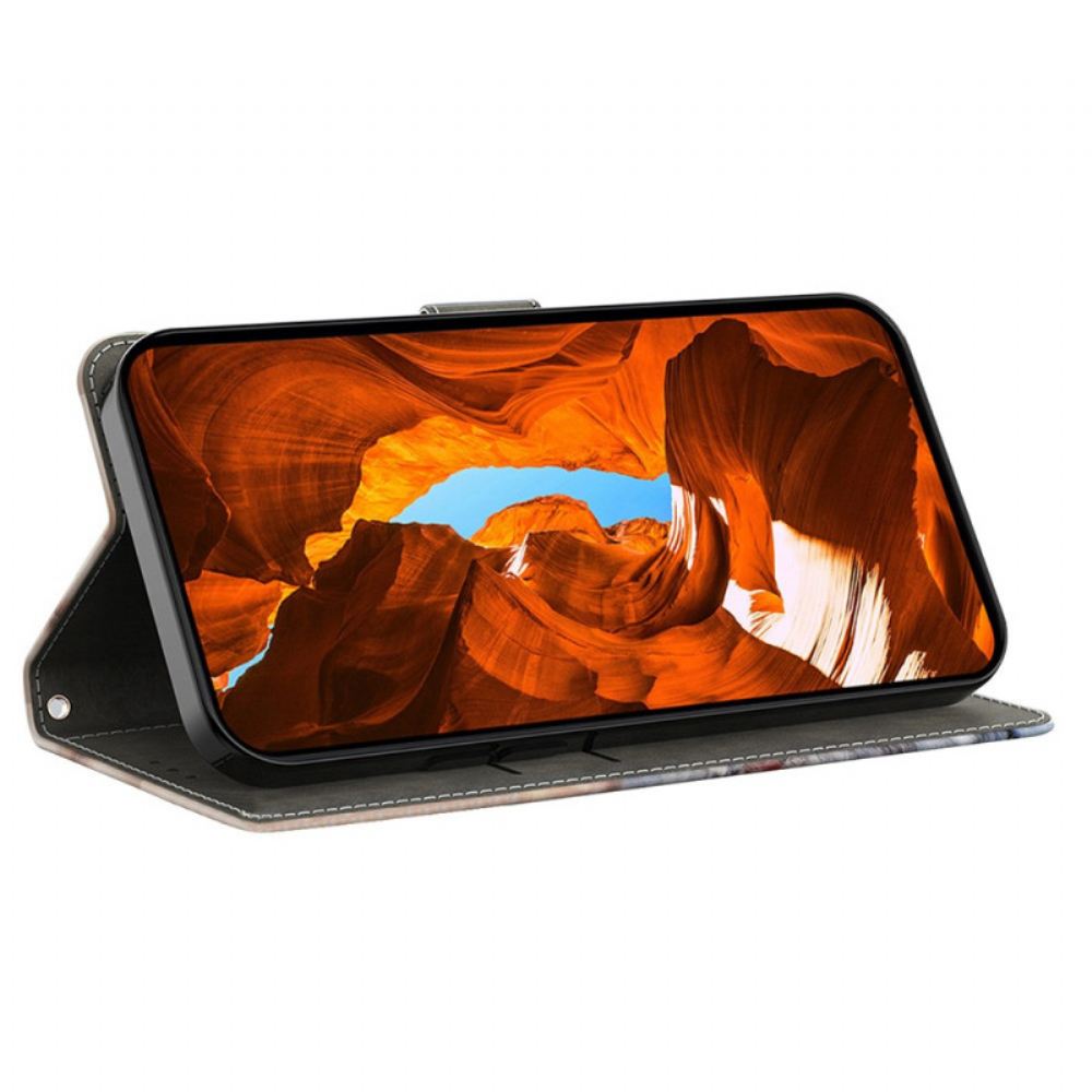 Kožený Kryt Xiaomi Redmi Note 14 Pro 4g Zelená Straka