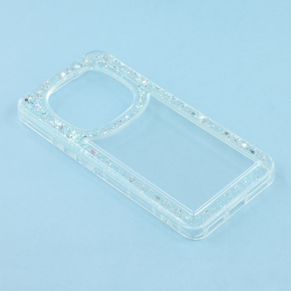 Kryt Xiaomi Redmi Note 14 Pro 4g Kryty Na Mobil Průhledné S Třpytivými Okraji