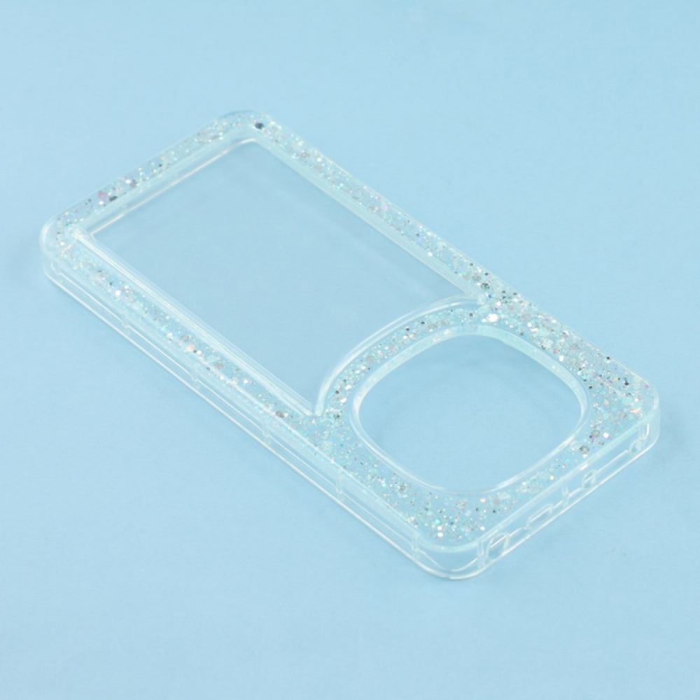 Kryt Xiaomi Redmi Note 14 Pro 4g Kryty Na Mobil Průhledné S Třpytivými Okraji