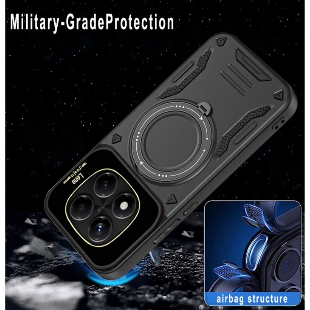 Kryt Xiaomi Redmi Note 14 Pro 4g Magnetický Otočný Stojánek