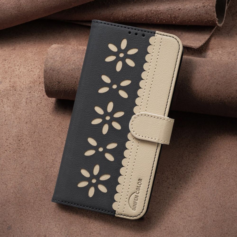 Peněženková Pouzdra Xiaomi Redmi Note 14 Pro 4g Dvoubarevný Binfen Color