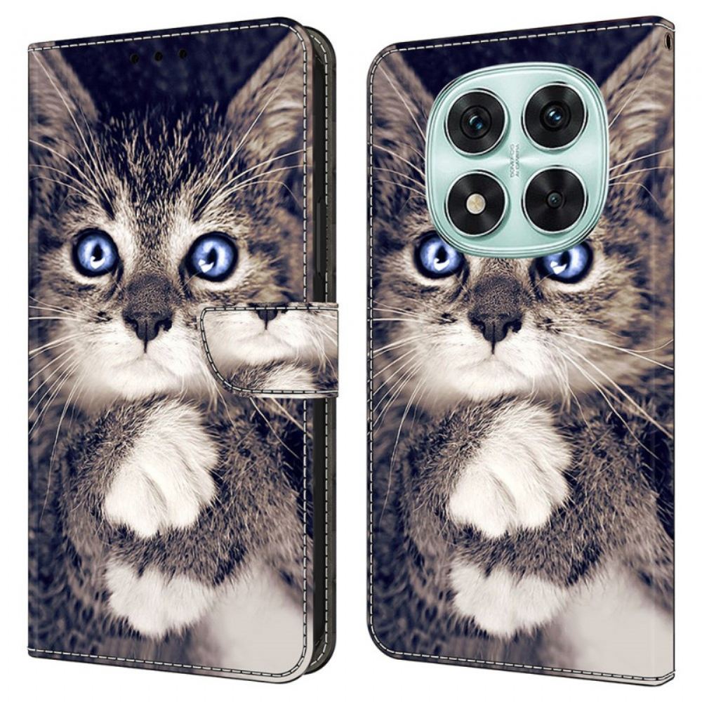 Peněženková Pouzdra Xiaomi Redmi Note 14 Pro 4g Kryty Na Mobil Kočka