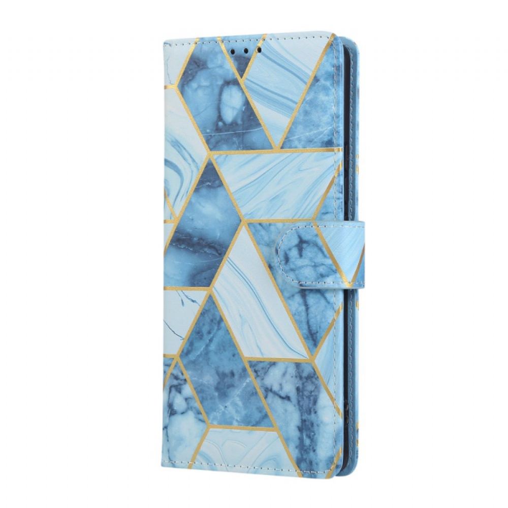 Peněženková Pouzdra Xiaomi Redmi Note 14 Pro 4g Kryty Na Mobil Mramorový Efekt