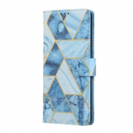 Peněženková Pouzdra Xiaomi Redmi Note 14 Pro 4g Kryty Na Mobil Mramorový Efekt