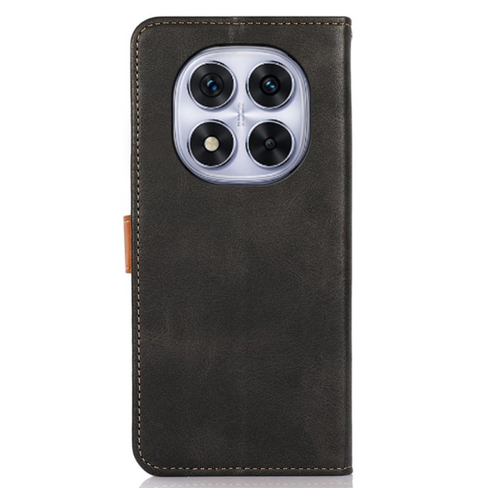 Peněženková Pouzdra Xiaomi Redmi Note 14 Pro 4g Kryty Na Mobil Zlatá Spona Khazneh