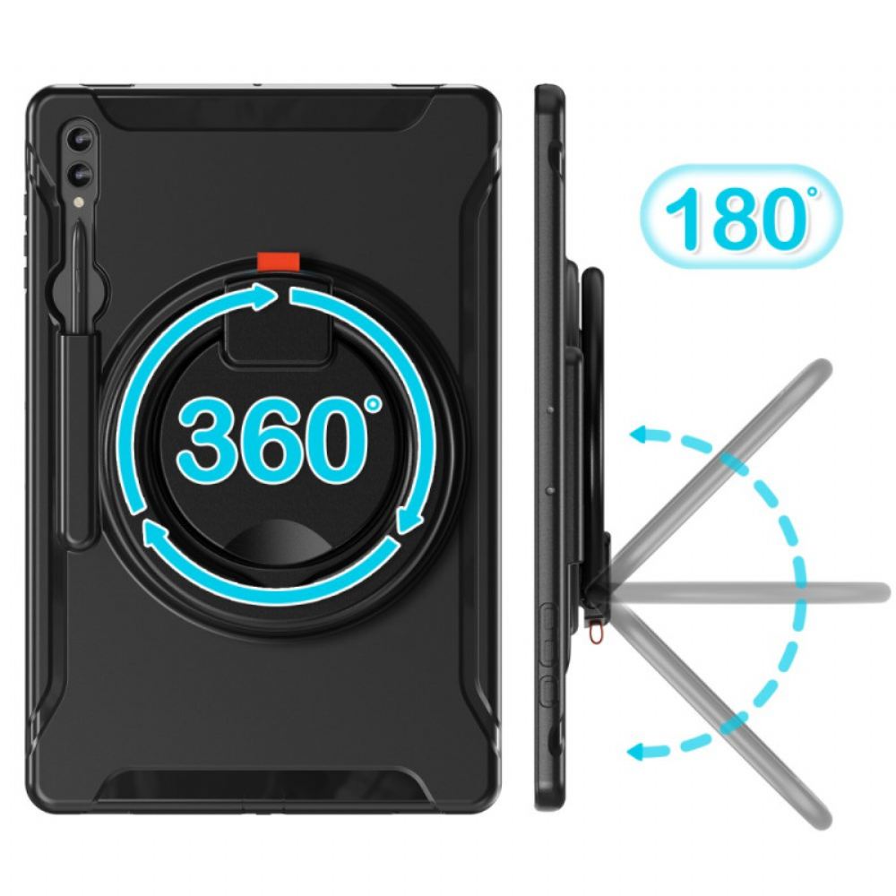 Kryt Samsung Galaxy Tab S10 Ultra Kryty Na Mobil Otočný Kroužkový Stojan