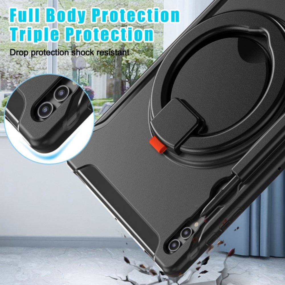 Kryt Samsung Galaxy Tab S10 Ultra Kryty Na Mobil Otočný Kroužkový Stojan