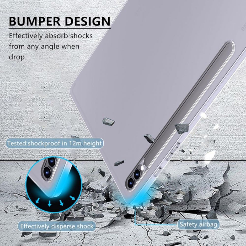 Kryt Samsung Galaxy Tab S10 Ultra Kryty Na Mobil Průhledný