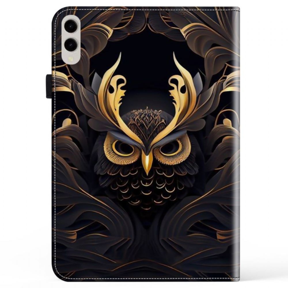 Pouzdro Na Samsung Galaxy Tab S10 Ultra Zlatá Sova