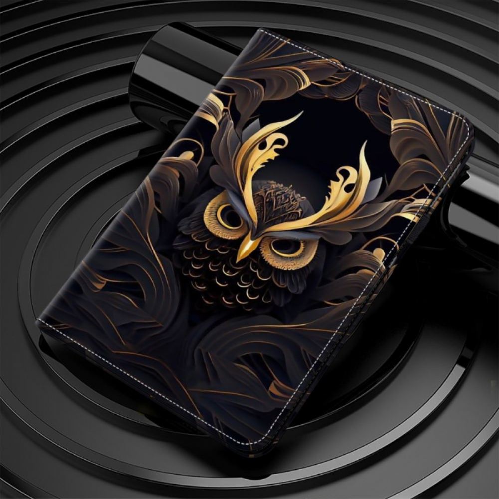 Pouzdro Na Samsung Galaxy Tab S10 Ultra Zlatá Sova