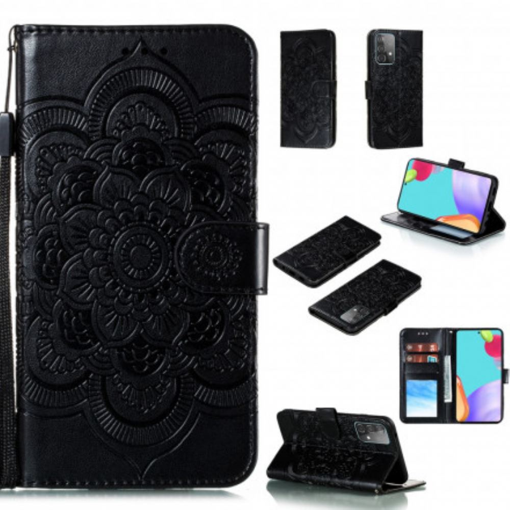 Flipové Pouzdro Na Samsung Galaxy A52 4G / A52 5G / A52s 5G Celá Mandala