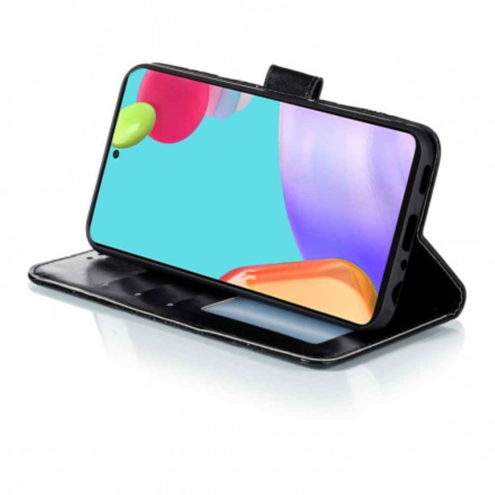 Flipové Pouzdro Na Samsung Galaxy A52 4G / A52 5G / A52s 5G Celá Mandala