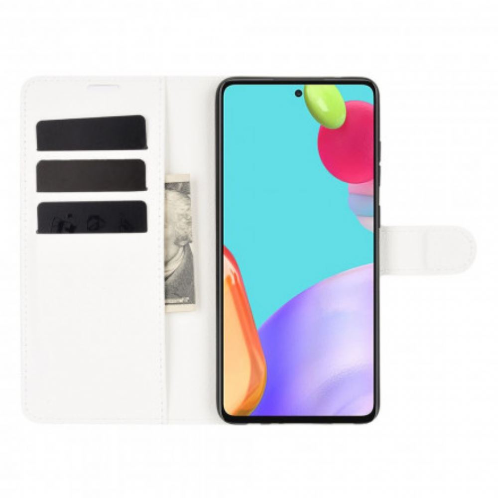 Flipové Pouzdro Na Samsung Galaxy A52 4G / A52 5G / A52s 5G Klasické Liči