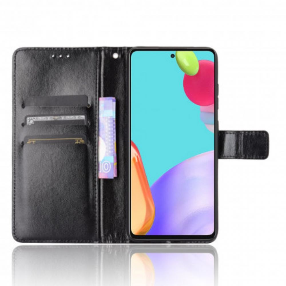 Flipové Pouzdro Na Samsung Galaxy A52 4G / A52 5G / A52s 5G Okázalá Umělá Kůže