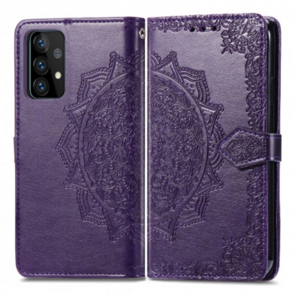 Flipové Pouzdro Na Samsung Galaxy A52 4G / A52 5G / A52s 5G Středověká Mandala