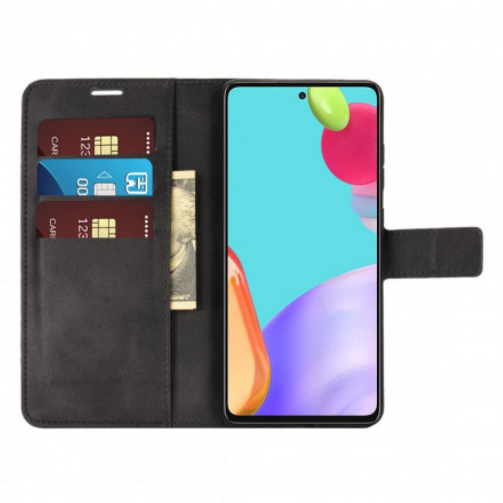 Flipové Pouzdro Na Samsung Galaxy A52 4G / A52 5G / A52s 5G Tenká Umělá Kůže