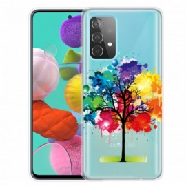 Kryt Na Samsung Galaxy A52 4G / A52 5G / A52s 5G Akvarelový Strom