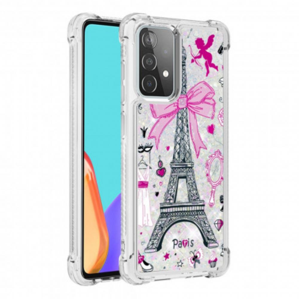 Kryt Na Samsung Galaxy A52 4G / A52 5G / A52s 5G Flitry Eiffelovy Věže