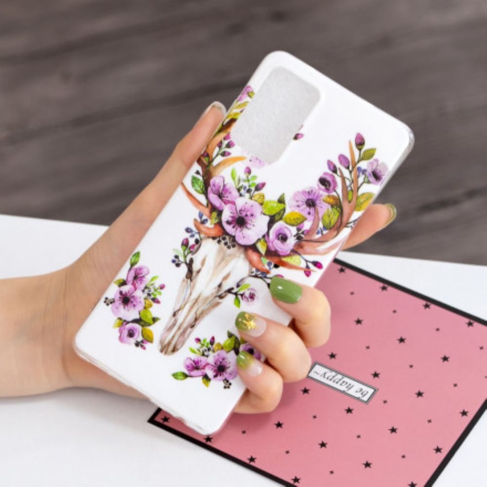 Kryt Na Samsung Galaxy A52 4G / A52 5G / A52s 5G Fluorescenční Majestátní Jelen