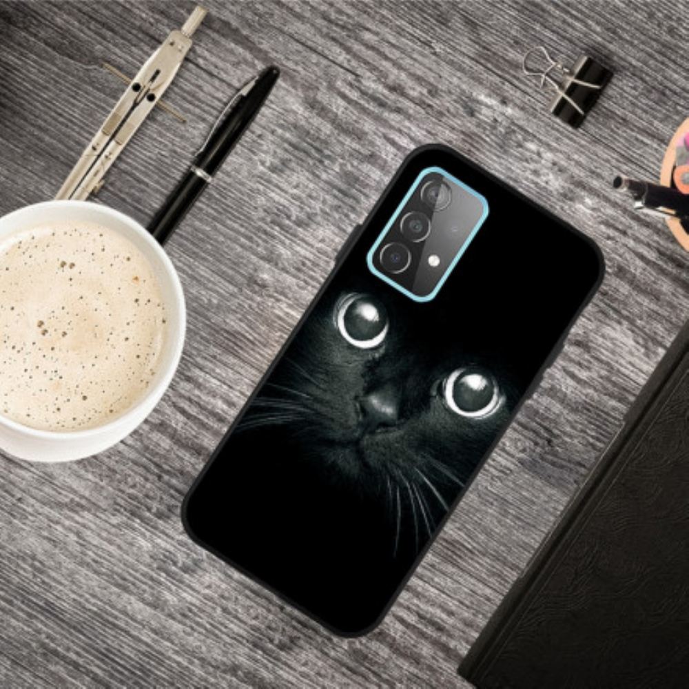Kryt Na Samsung Galaxy A52 4G / A52 5G / A52s 5G Kočičí Oči