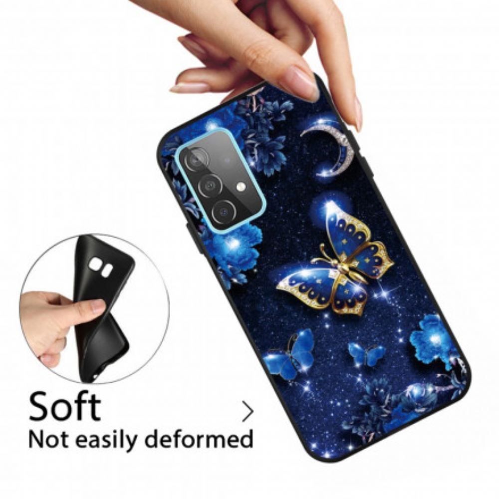 Kryt Na Samsung Galaxy A52 4G / A52 5G / A52s 5G Můra V Noci
