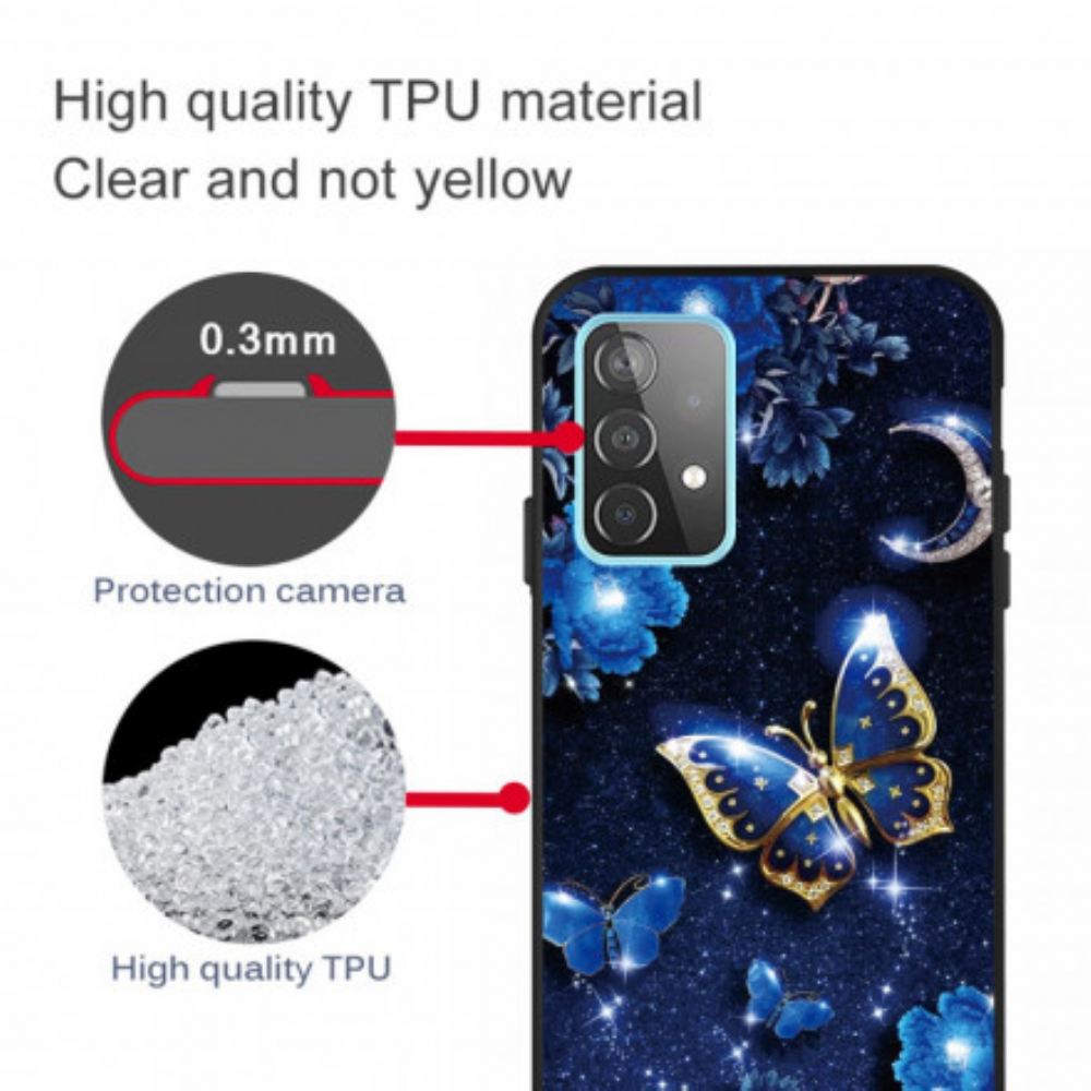 Kryt Na Samsung Galaxy A52 4G / A52 5G / A52s 5G Můra V Noci