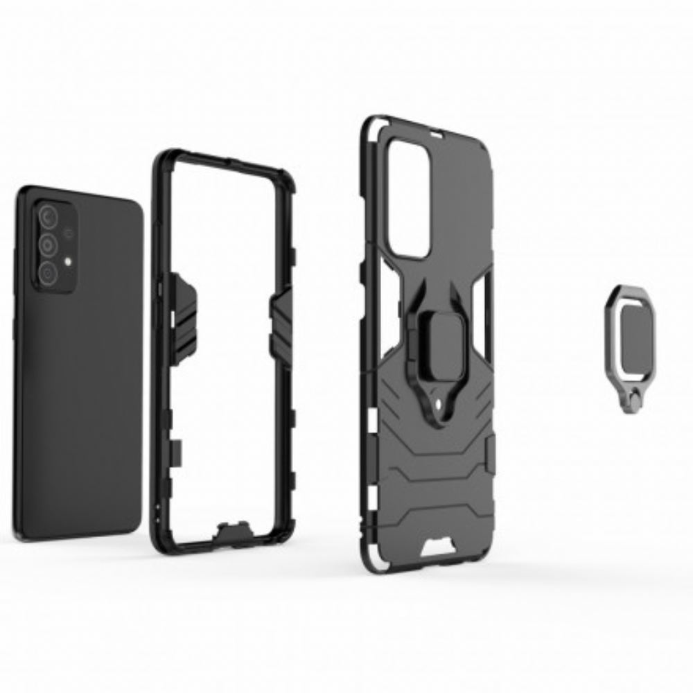 Kryt Na Samsung Galaxy A52 4G / A52 5G / A52s 5G Odolný Vůči Prstenu