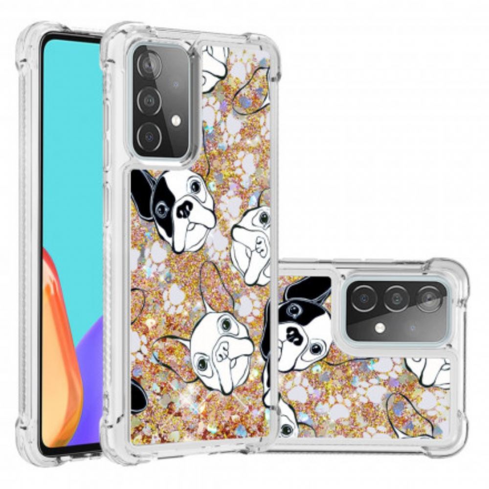 Kryt Na Samsung Galaxy A52 4G / A52 5G / A52s 5G Pan Psí Třpyt