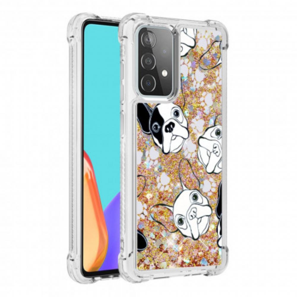 Kryt Na Samsung Galaxy A52 4G / A52 5G / A52s 5G Pan Psí Třpyt