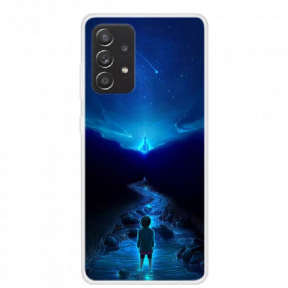 Kryt Na Samsung Galaxy A52 4G / A52 5G / A52s 5G Silikonové Sny Planet
