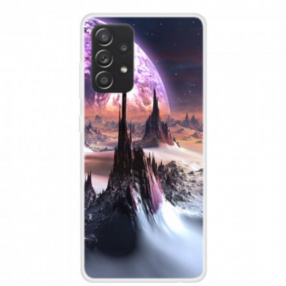Kryt Na Samsung Galaxy A52 4G / A52 5G / A52s 5G Silikonové Sny Planet