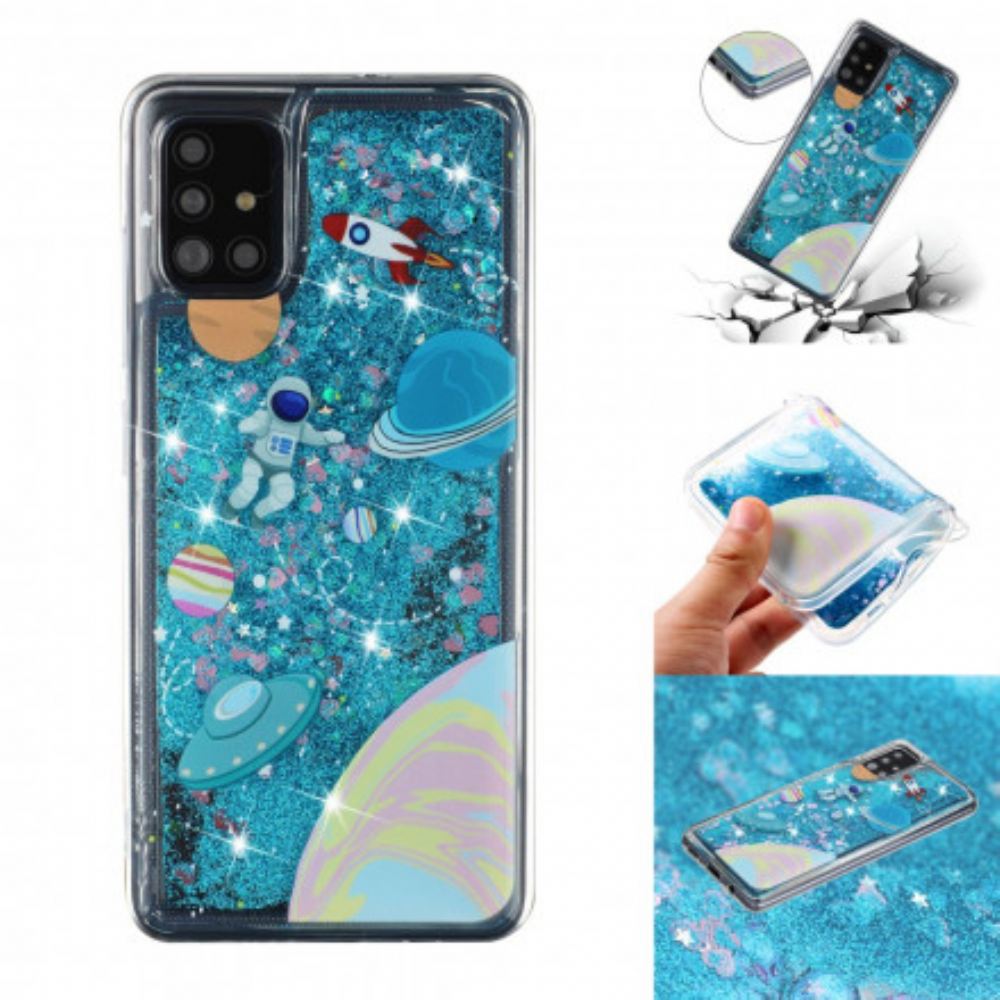 Kryt Na Samsung Galaxy A52 4G / A52 5G / A52s 5G Třpytivý Prostor