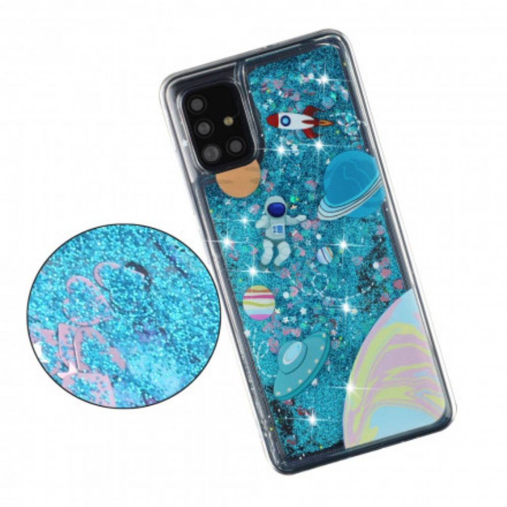 Kryt Na Samsung Galaxy A52 4G / A52 5G / A52s 5G Třpytivý Prostor
