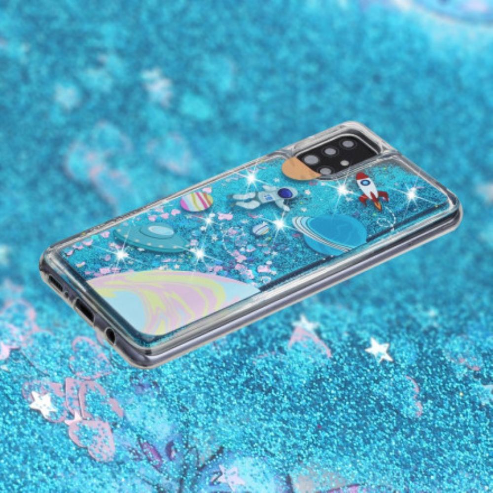 Kryt Na Samsung Galaxy A52 4G / A52 5G / A52s 5G Třpytivý Prostor