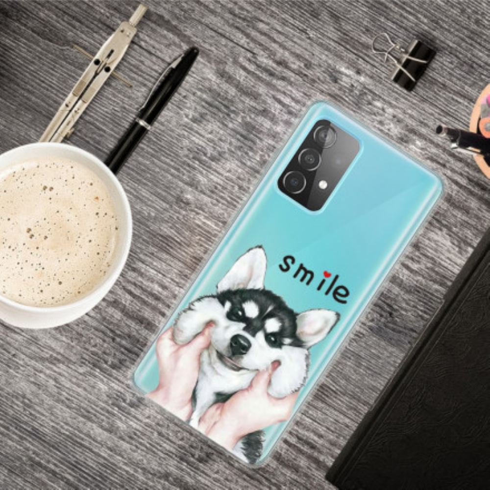Kryt Na Samsung Galaxy A52 4G / A52 5G / A52s 5G Úsměvný Pes