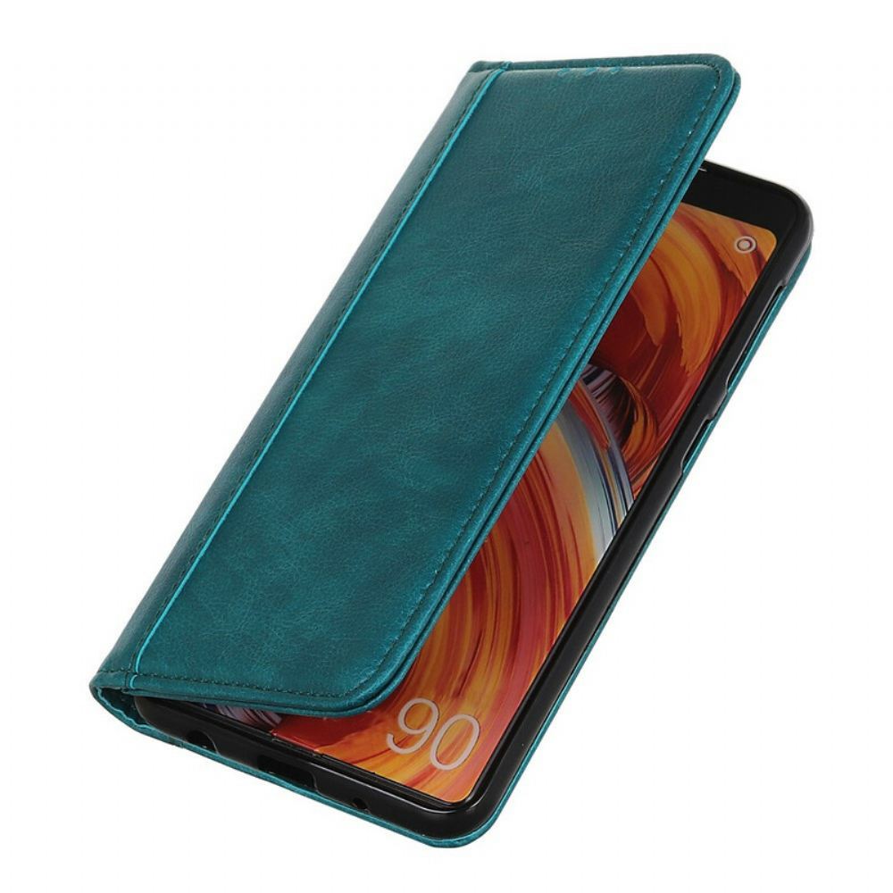 Kryty Na Mobil Na Samsung Galaxy A52 4G / A52 5G / A52s 5G Flipové Pouzdro Elegance Dělená Litchi Kůže