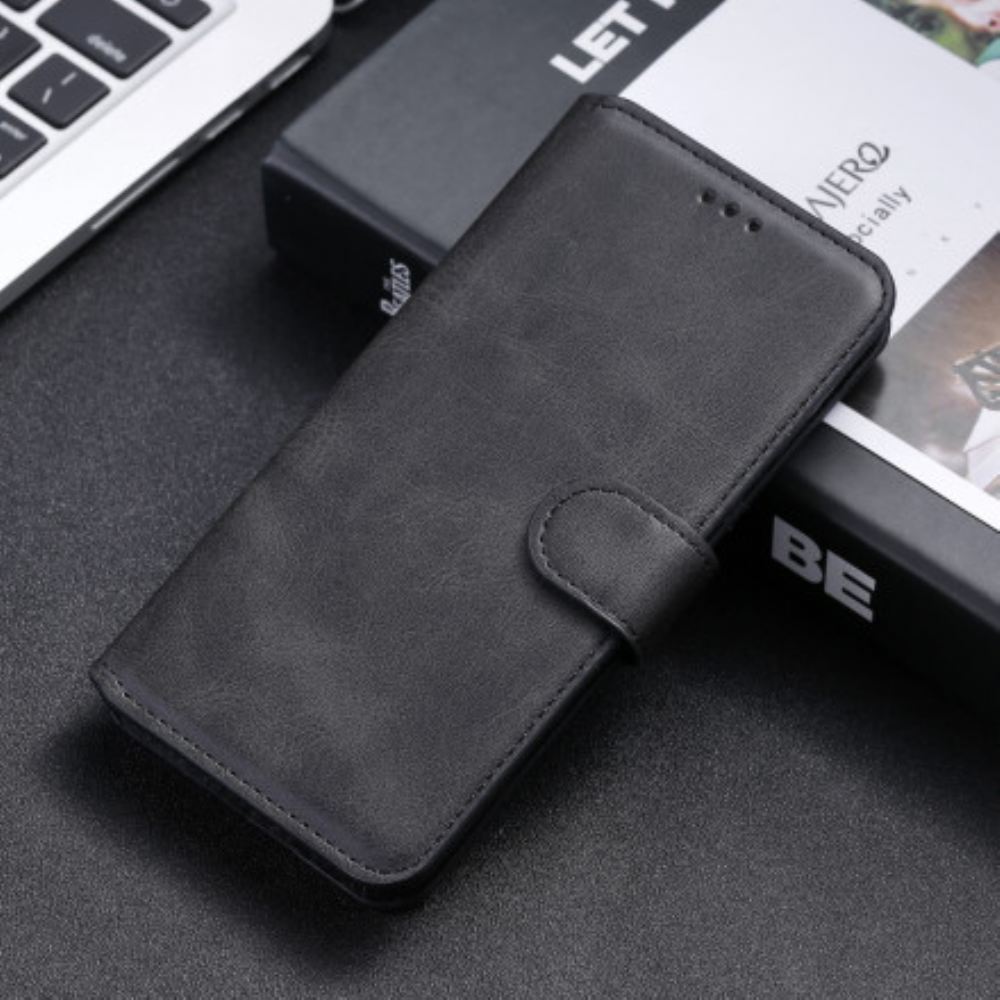 Flipové Pouzdro Na Xiaomi Redmi 10 Jednobarevná Řada