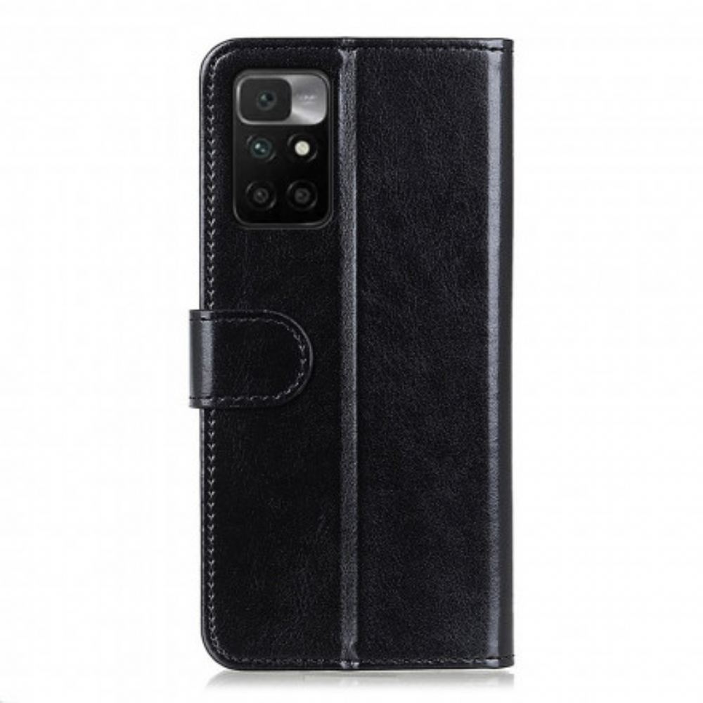 Flipové Pouzdro Na Xiaomi Redmi 10 Jemná Umělá Kůže