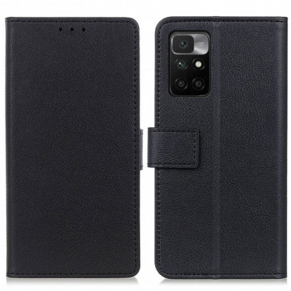 Flipové Pouzdro Na Xiaomi Redmi 10 Klasická Umělá Kůže