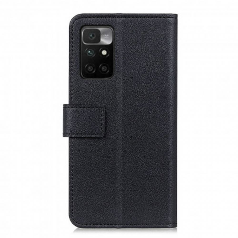 Flipové Pouzdro Na Xiaomi Redmi 10 Klasická Umělá Kůže