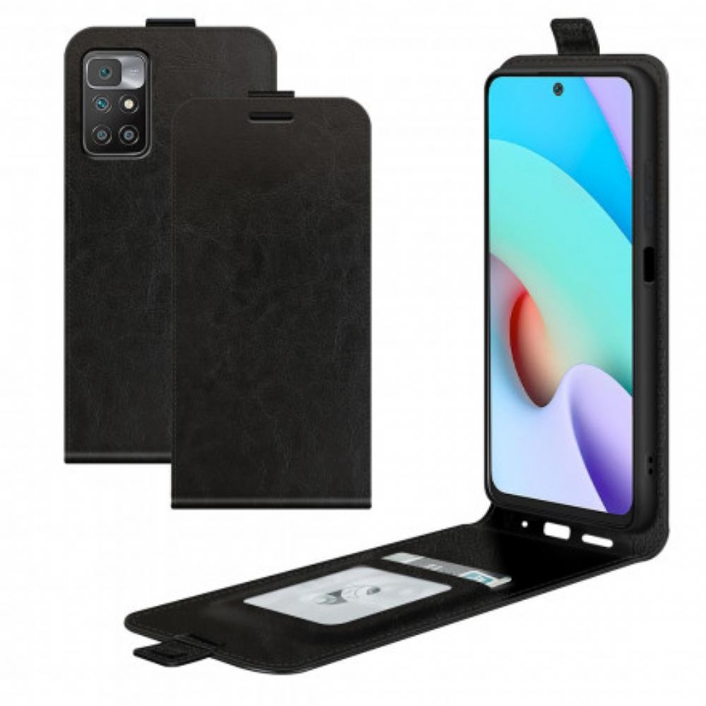 Flipové Pouzdro Na Xiaomi Redmi 10 Kožené Pouzdro Kožený Efekt Vertikální Klapky
