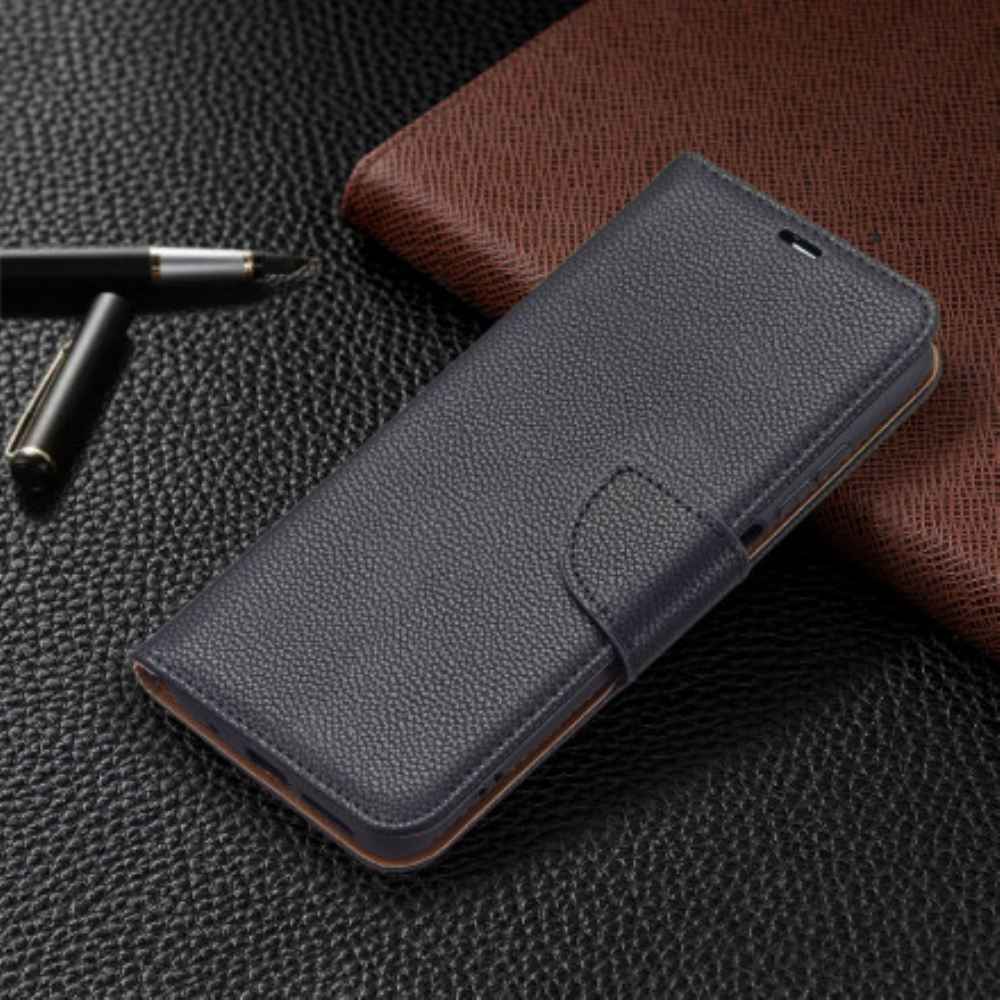 Flipové Pouzdro Na Xiaomi Redmi 10 Kožené Pouzdro Liči Klapka Šikmá