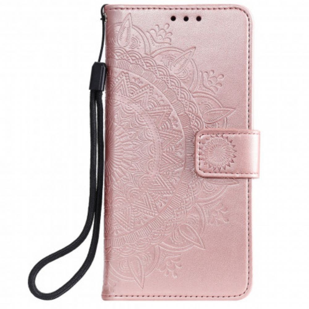 Flipové Pouzdro Na Xiaomi Redmi 10 Sluneční Mandala