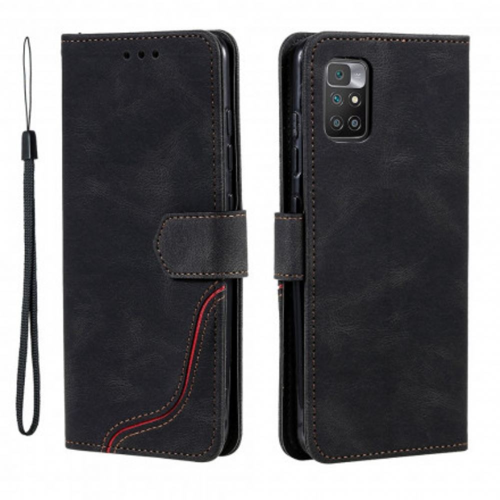 Flipové Pouzdro Na Xiaomi Redmi 10 Vlna