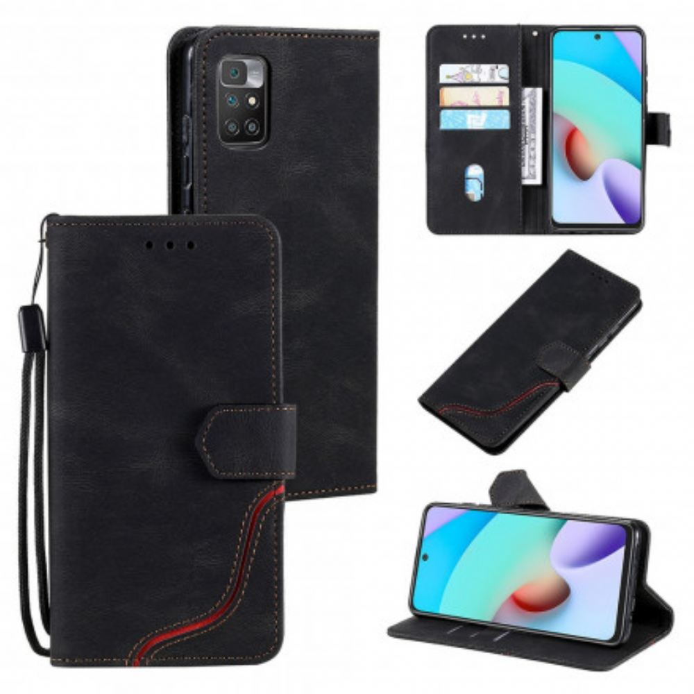 Flipové Pouzdro Na Xiaomi Redmi 10 Vlna
