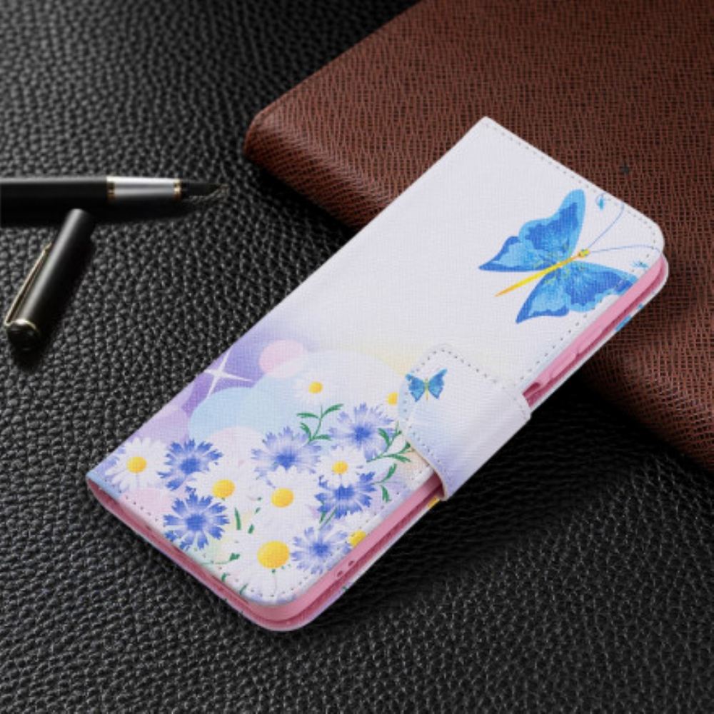 Flipové Pouzdro Na Xiaomi Redmi 10 Vysněné Motýly