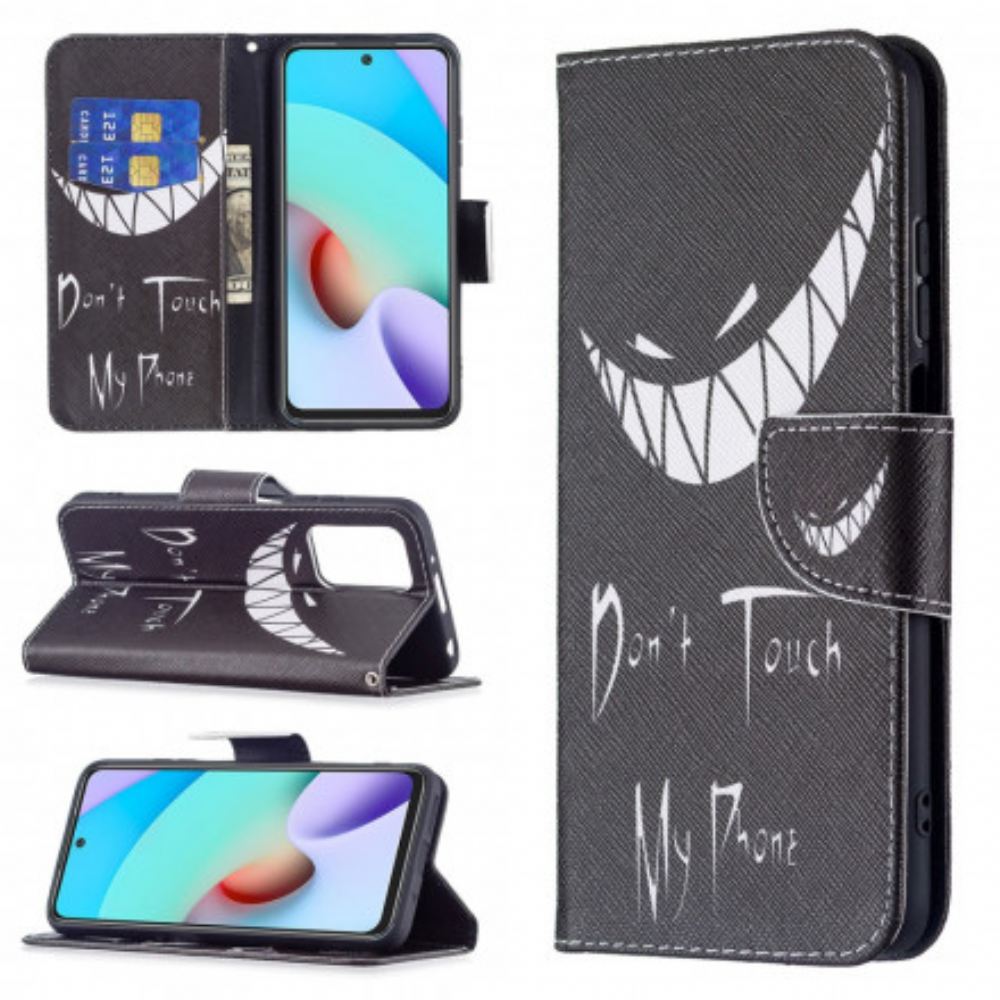 Flipové Pouzdro Na Xiaomi Redmi 10 Ďábelský Telefon