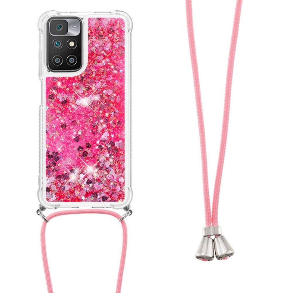 Kryt Na Xiaomi Redmi 10 Flitry A Šňůra